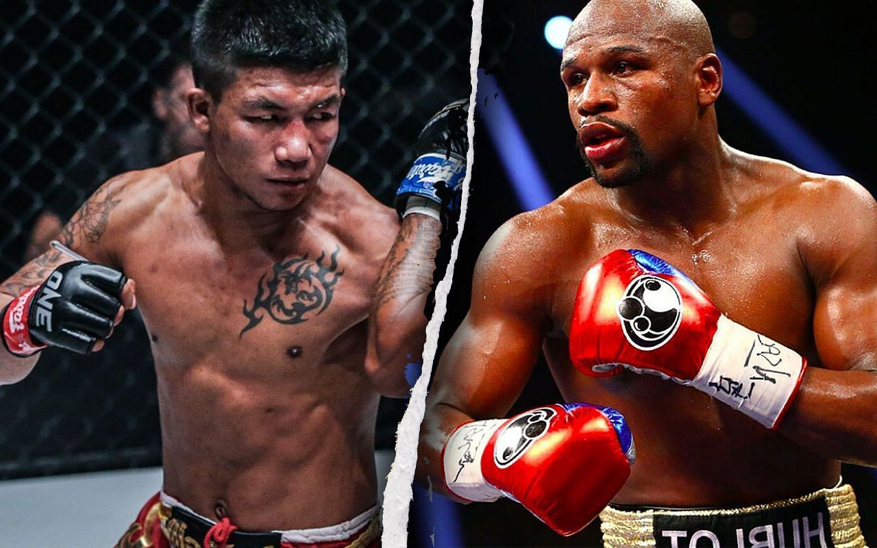 [Photo Credit: ONE Championship] Rodtang Jitmuangnon, Floyd Mayweather