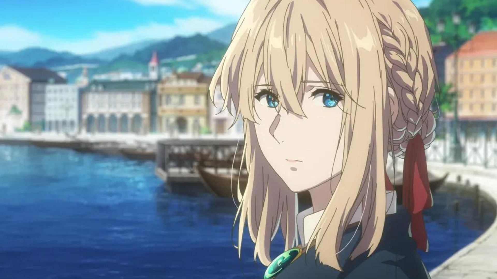 Violet Evergarden as seen in the anime (Image via Kyoto Animation)