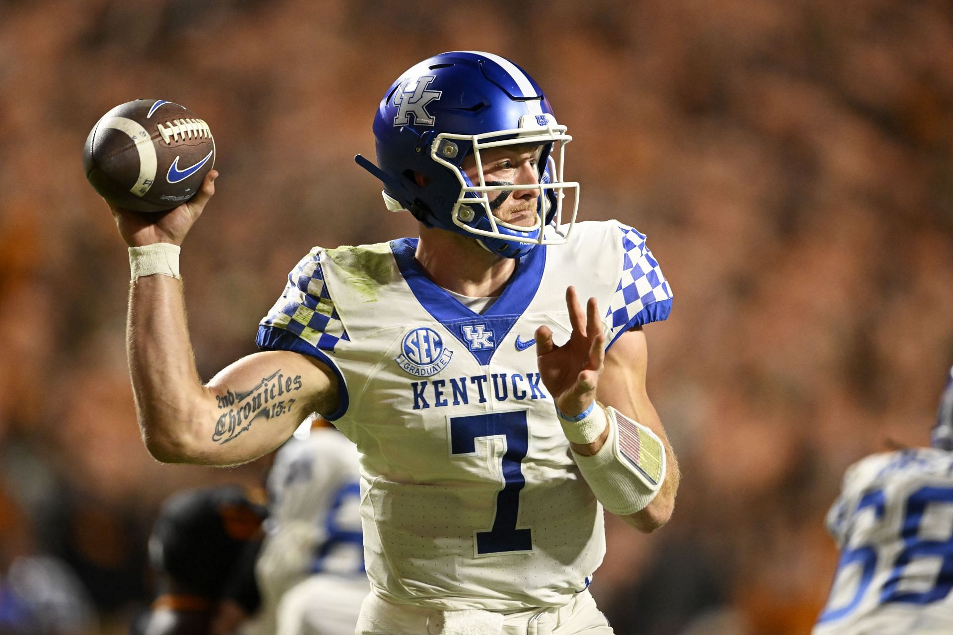 Kentucky quarterback Will Levis