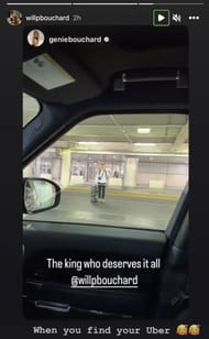 Will Bouchard's latest Instagram story