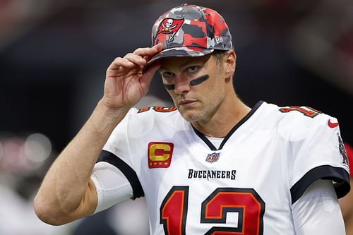 Tom Brady at Tampa Bay Buccaneers v Atlanta Falcons