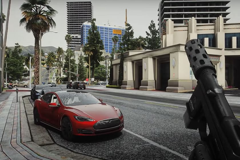 Grand Theft Auto V video editor showcases games amazing visuals