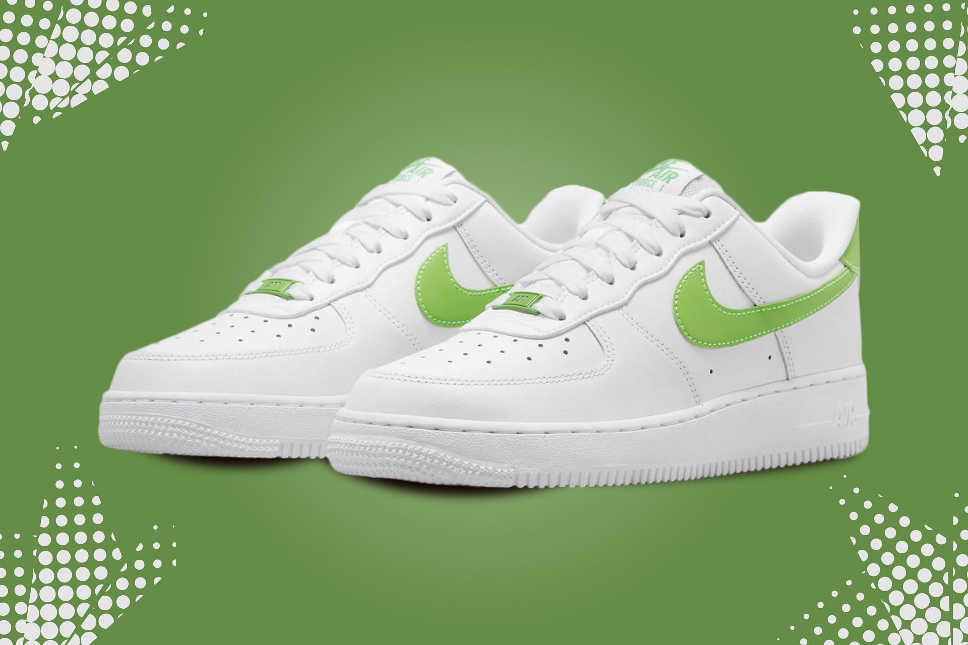 Nike Air Force 1 Low White Action Green sneakers: Where to buy