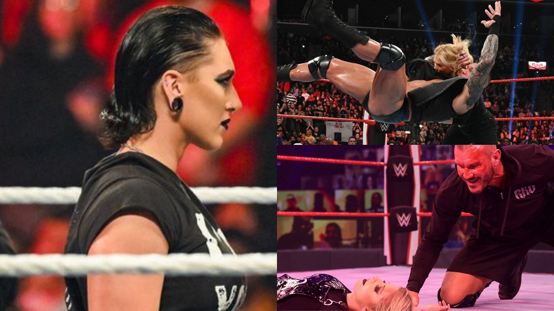 Rhea Ripley confronted a Bloodline member on RAW