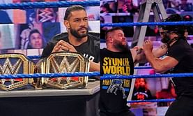 4 जबरदस्त चीज़ें जो WWE SmackDown में Roman Reigns और Kevin Owens के कॉन्ट्रैक्ट साइनिंग सैगमेंट में हो सकती हैं