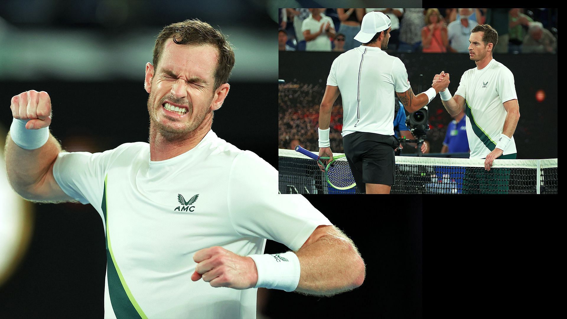 Andy Murray beat Matteo Berrettini on tie-break in the final set