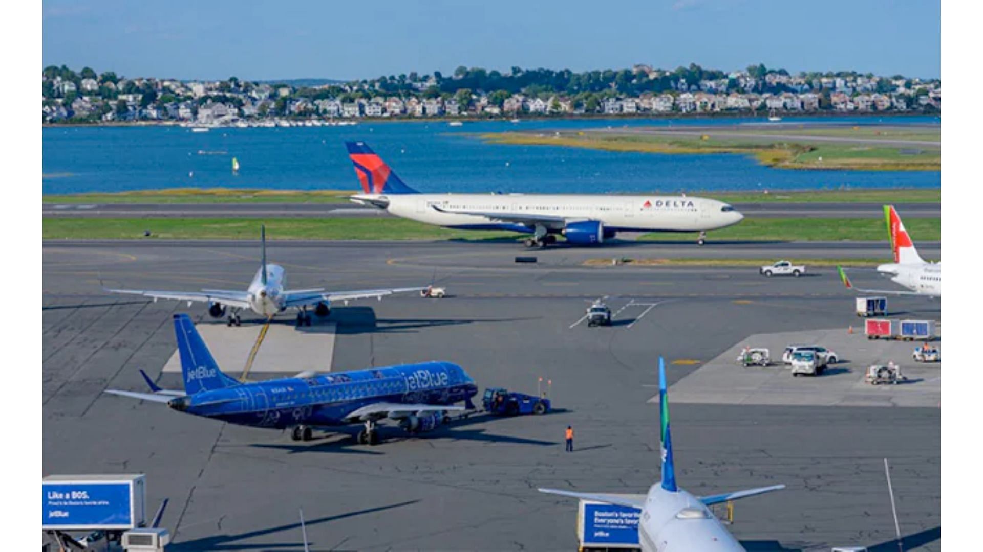 All flights within the US were grounded (Image via Getty/Unknown)