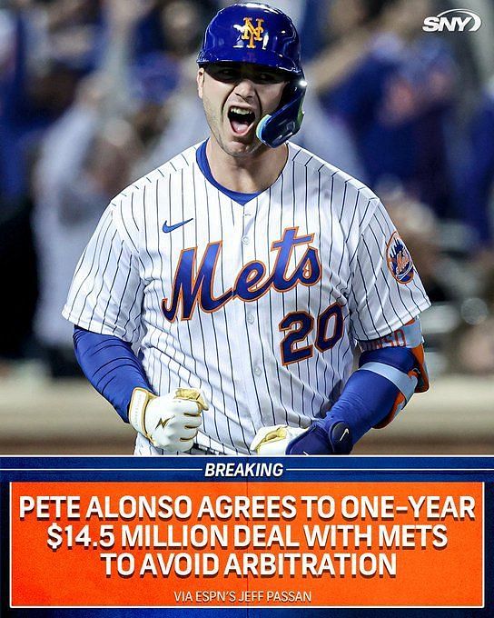 SALE 30% - New York Mets Pete Alonso 2023 Player Name & Number