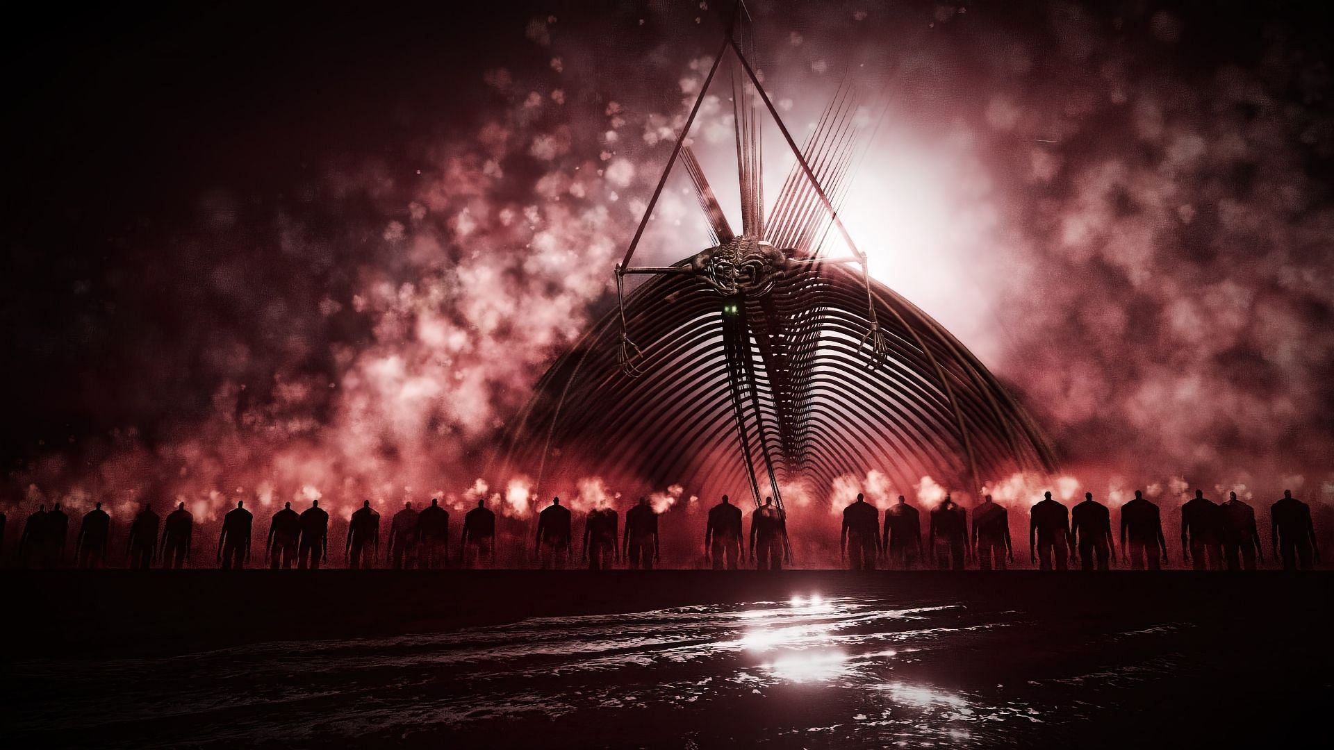 The Rumbling from Attack on Titan (Image via Kodansha)