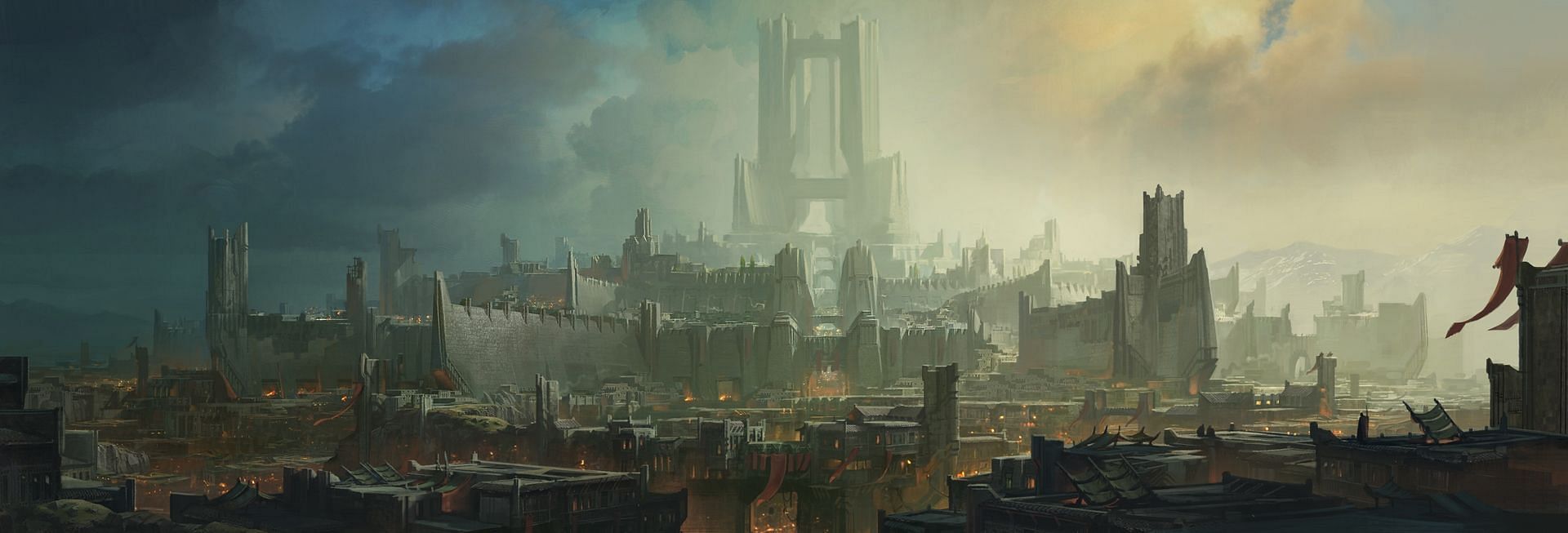 Noxus Prime - The capital city of the Empire of Noxus (Image via Riot Games - League of Legends)