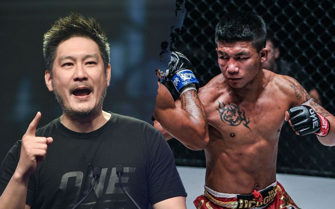 Chatri Sityodtong (left), Rodtang Jitmuangnon (right), photo by ONE Championship