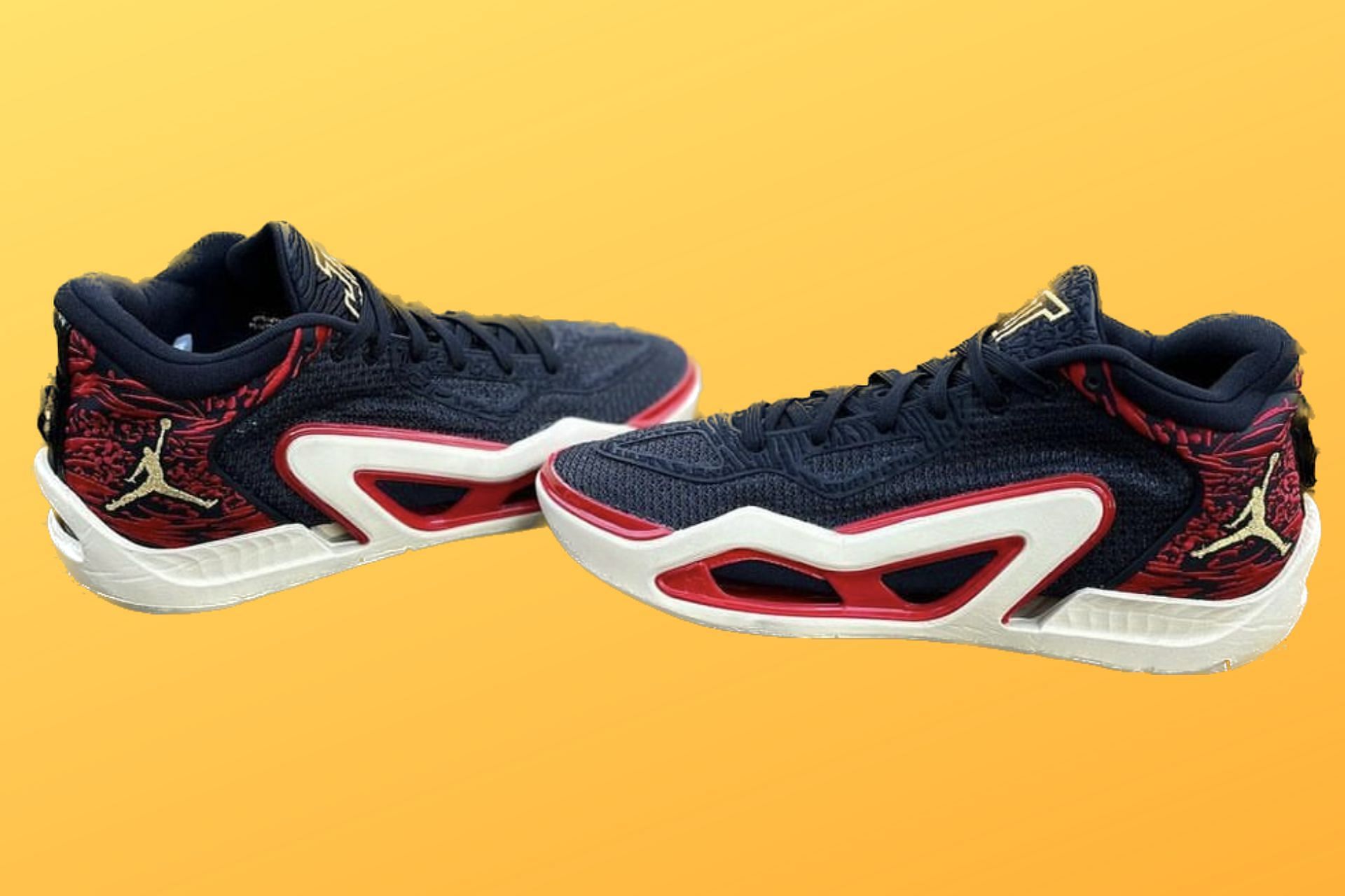 Take a closer look at the upcoming Jordan Tatum 1 Zoo shoes (Image via Sportskeeda)