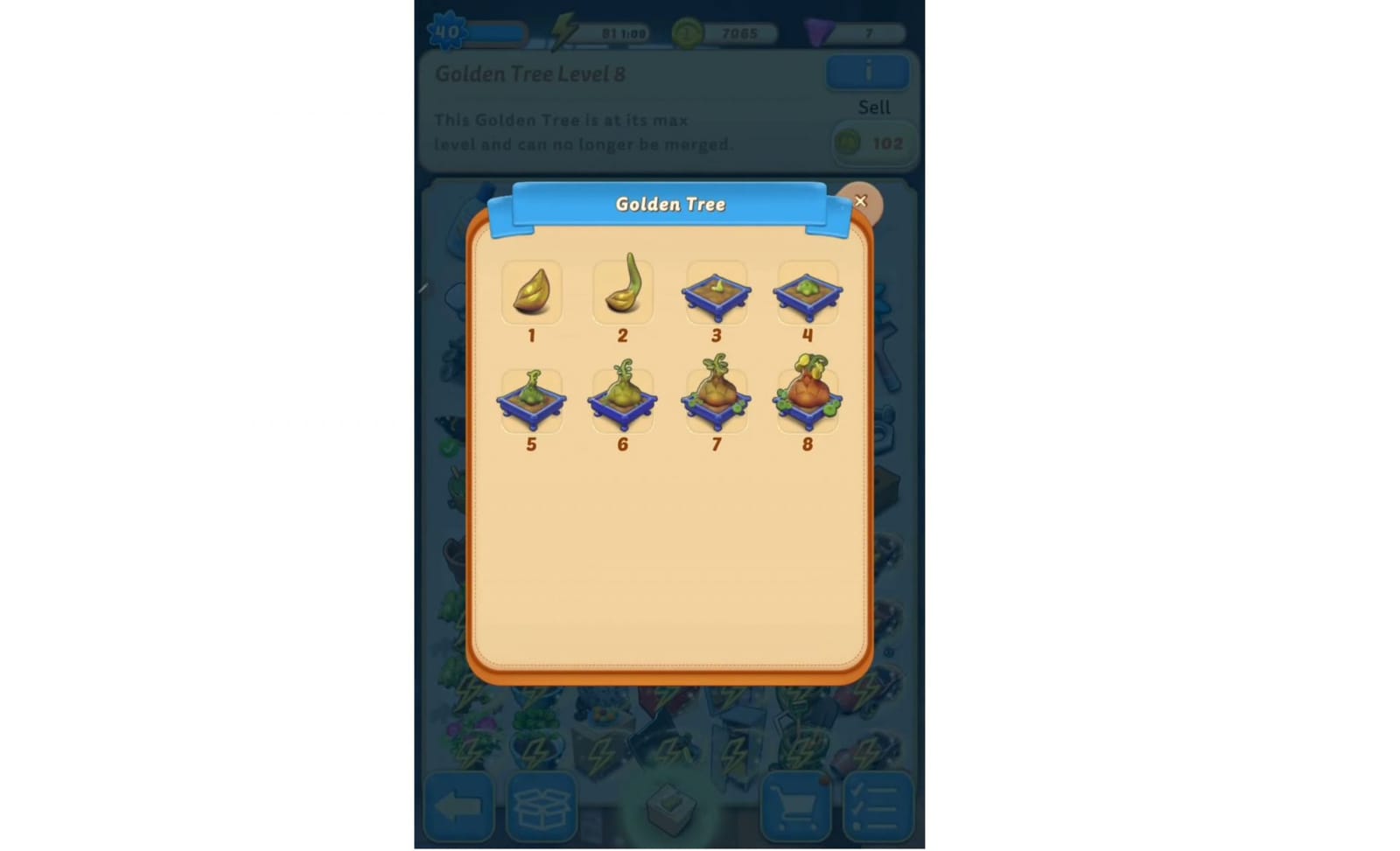 How to get a Golden Seed in Merge Mansion