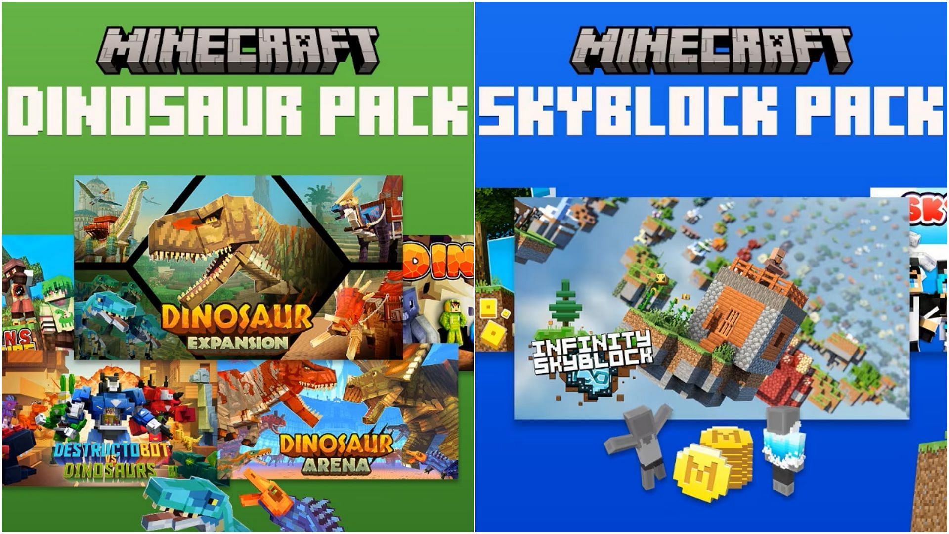 Minecraft Marketplace is bringing loads of new content for players to explore (Image via Sportskeeda)