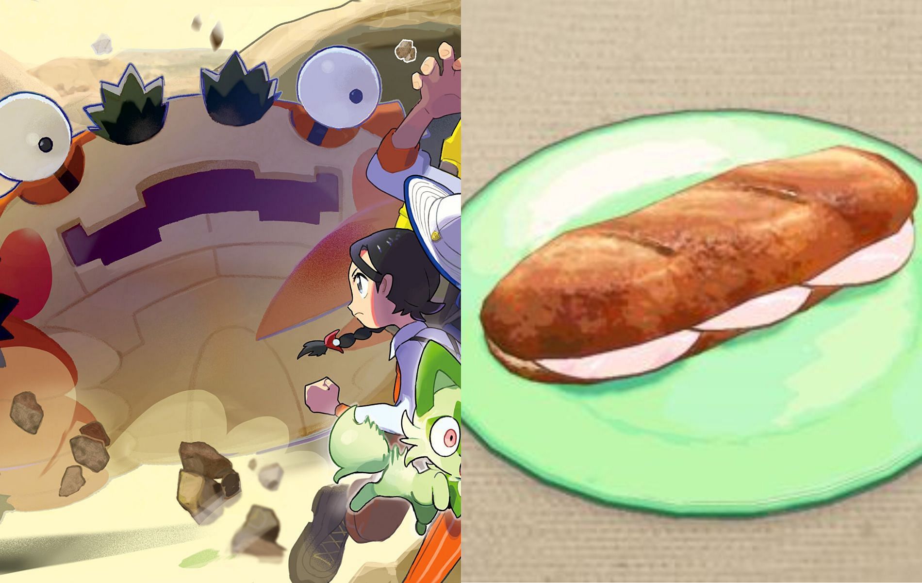 How to cook a Shiny Fire Sandwich in Pokemon Scarlet and Violet?