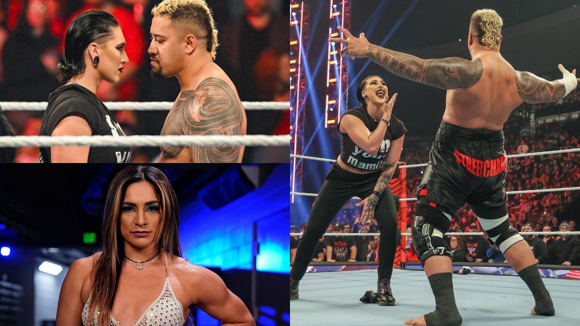 Raquel Rodriguez has reacted to Rhea Ripley stepping up to Solo Sikoa