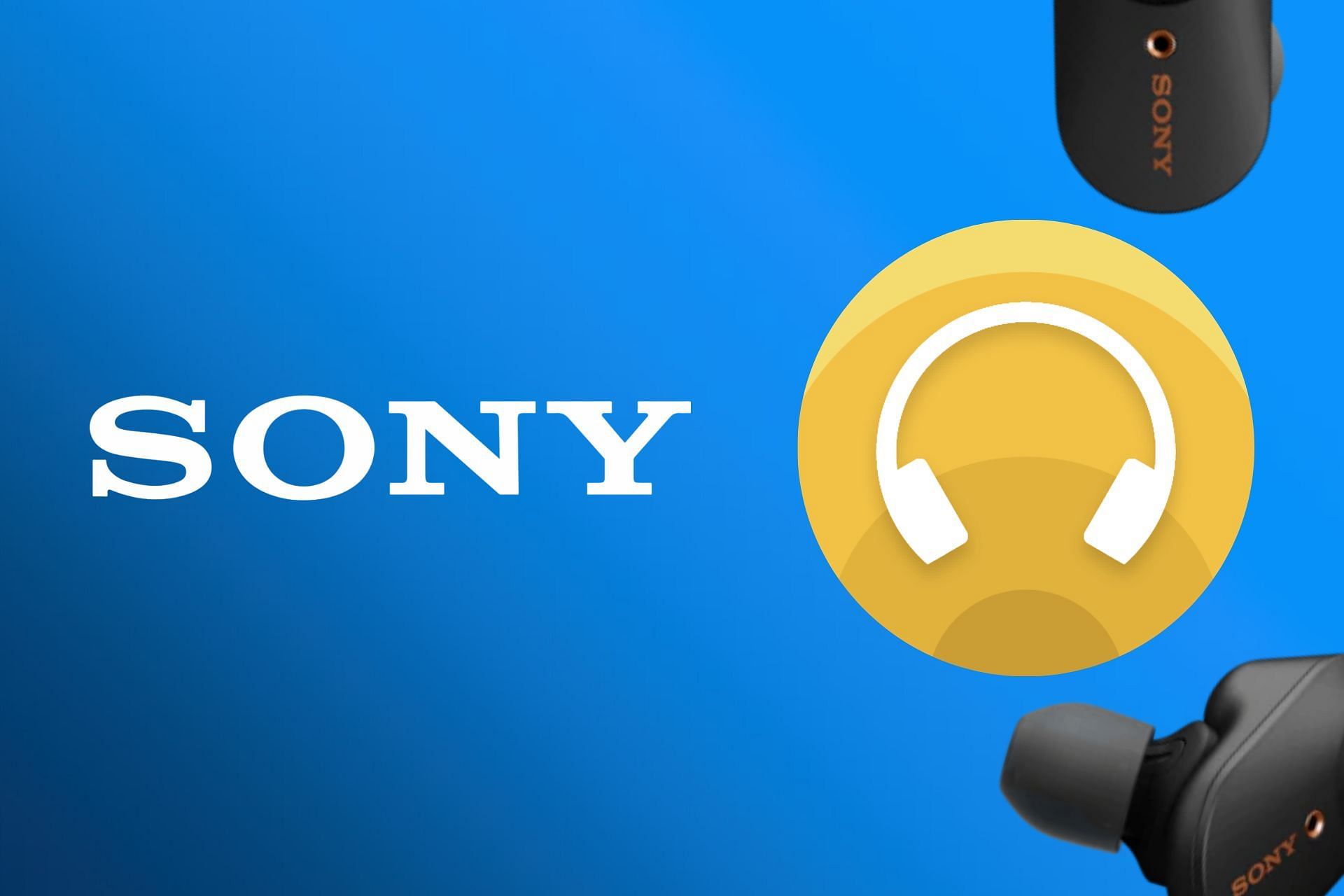 Sony headphones best sale pc app