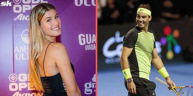Eugenie Bouchard amused by Rafael Nadal's reaction speed during battle with bug at United Cup