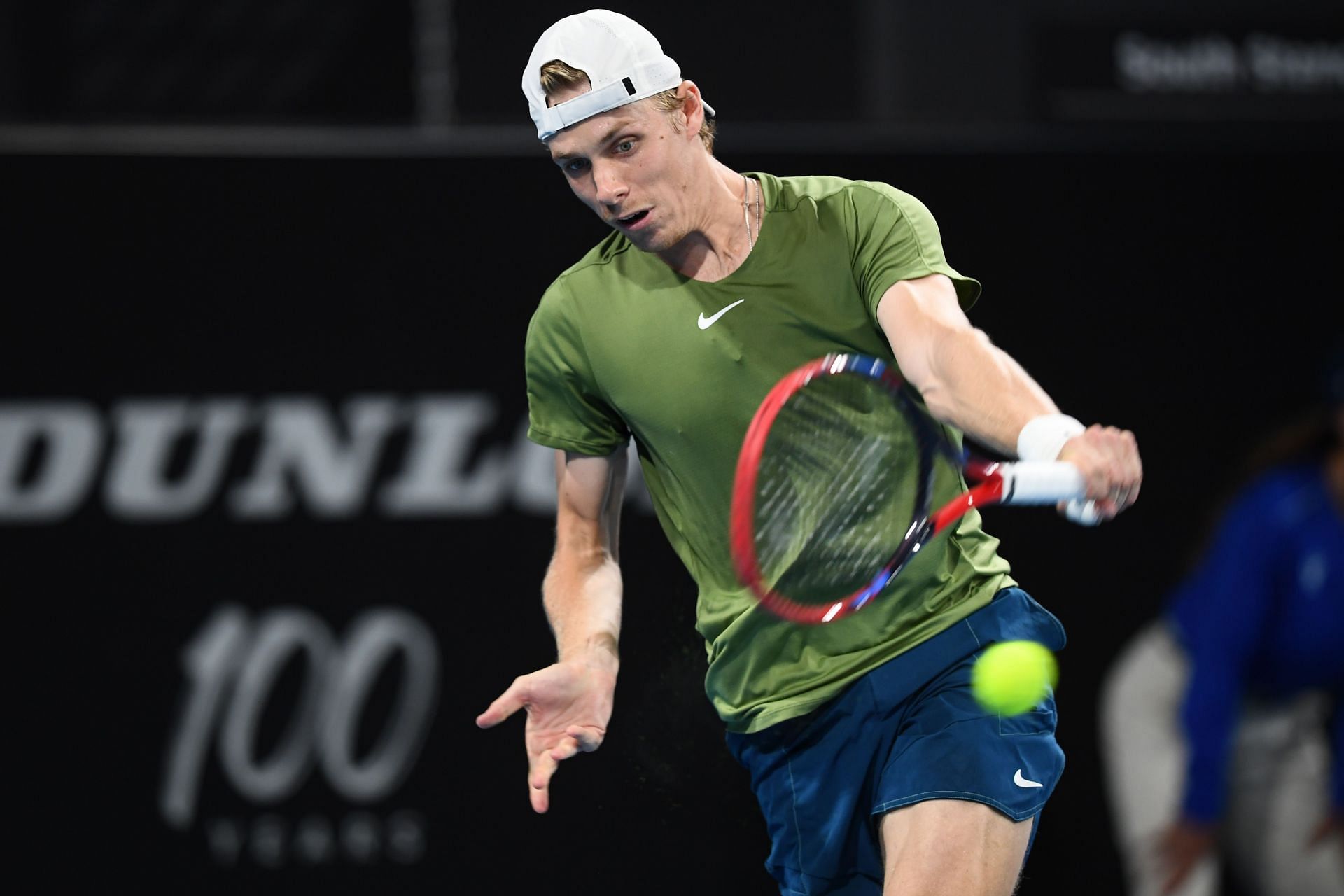 The World No. 22 during his quarterfinal at Adelaide International 1