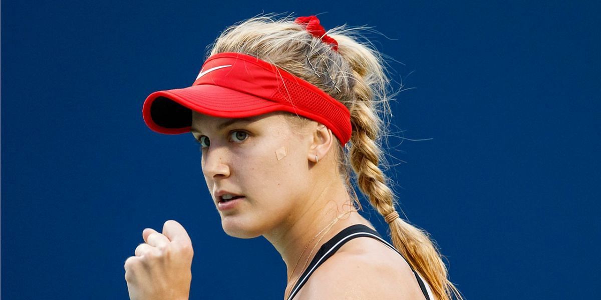 Eugenie Bouchard was knocked out of the Australian Open qualifiers first-round