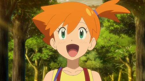 Misty, as seen in Pokemon: Mezase Pokemon Master (Image via OLM)