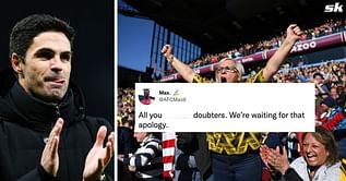 "May your apologies be as loud as your disrespect" - Arsenal attacker earns rave reviews for his matchwinning display against Manchester United