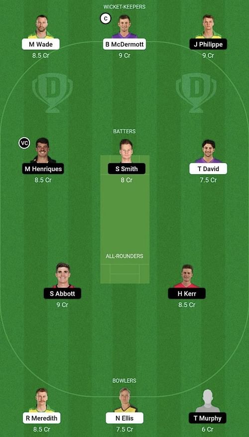 HUR vs SIX Dream11 Prediction Team, Head To Head League