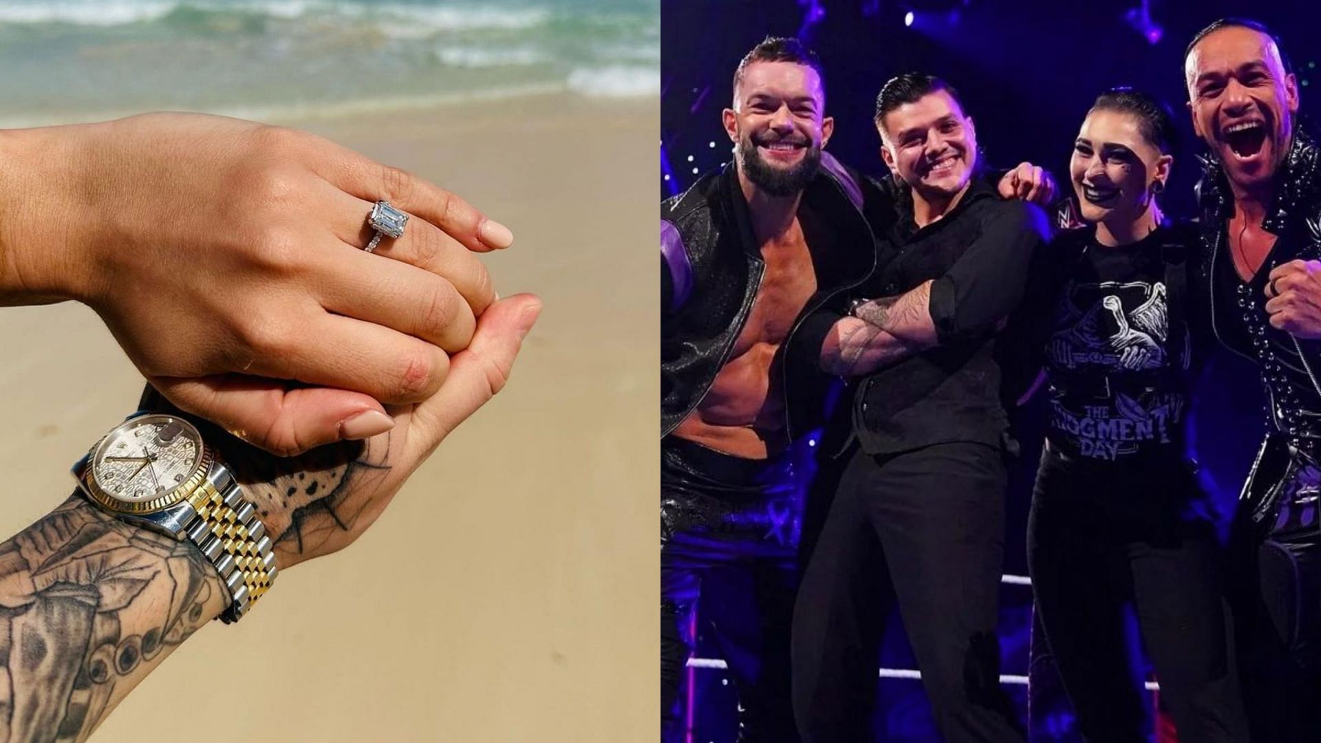 WWE Superstar Dominik Mysterio announced his engagement to his longtime girlfriend