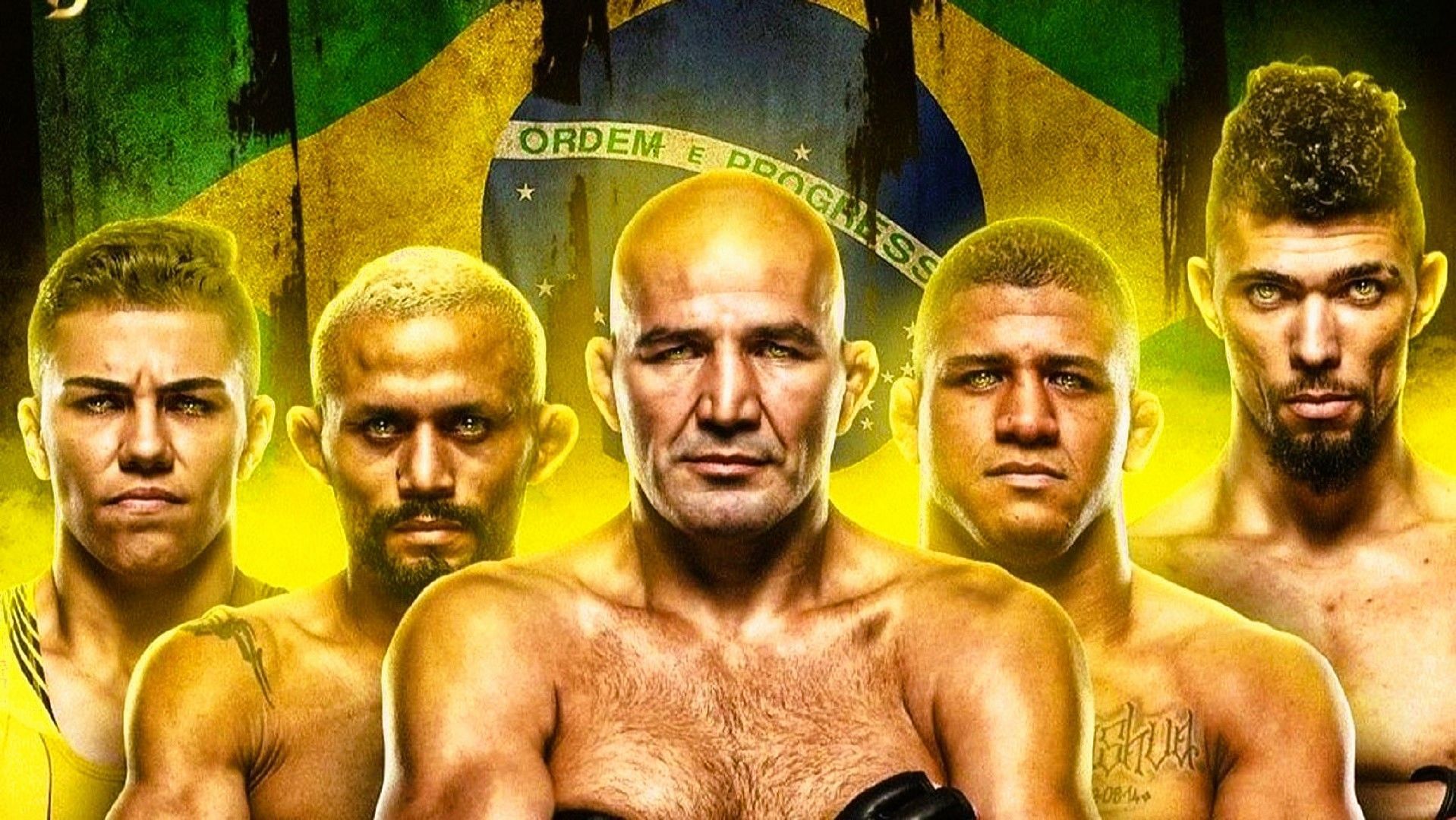 UFC 283 fan-made poster [Image via @gilbert_burns on Instagram]