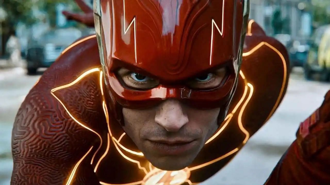 Ezra Miller as The Flash