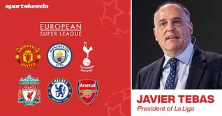 'European Super League is a complete attack on European football': Javier Tebas, La Liga President