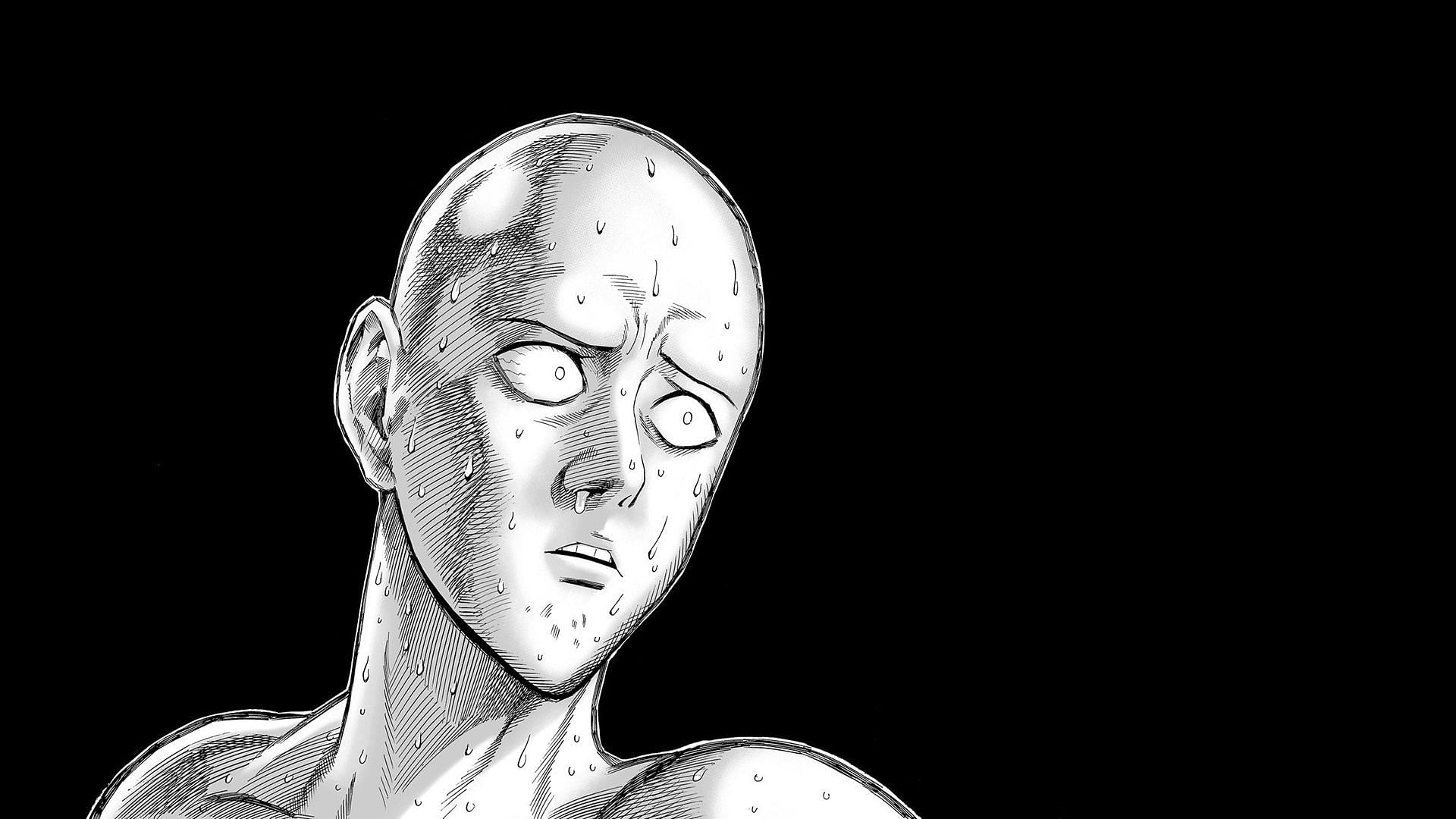 Saitama as seen in One Punch Man manga (Image via ONE, Yusuke Murata)