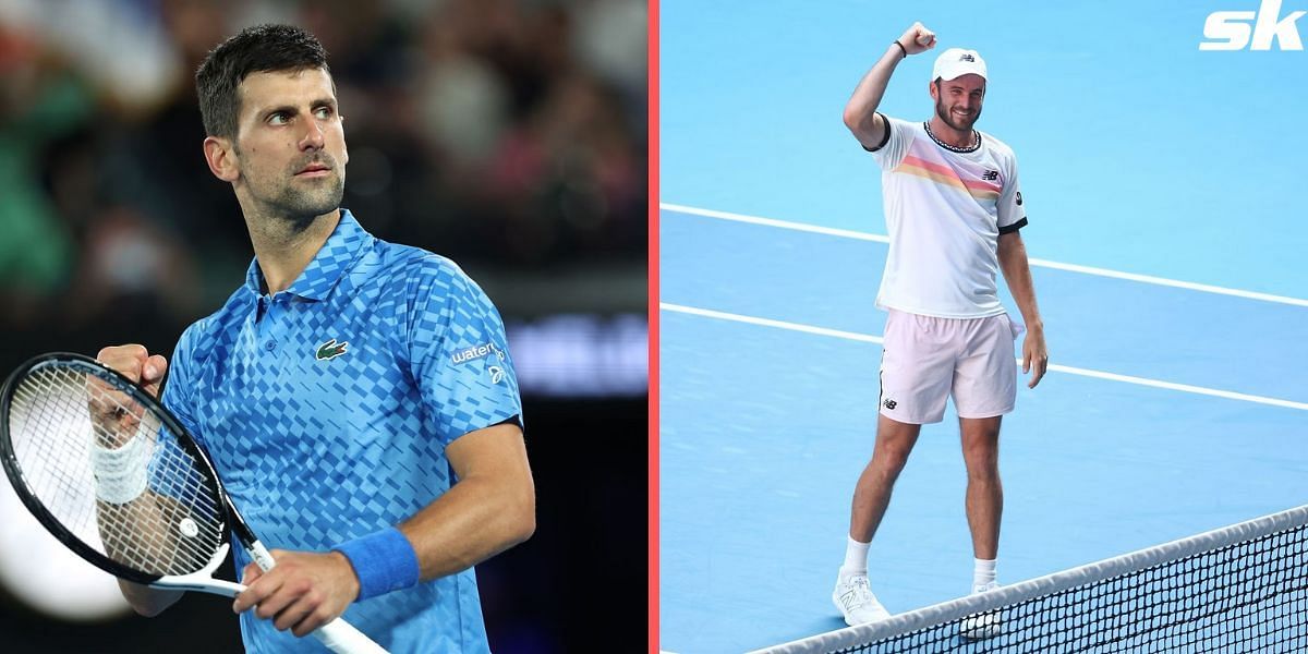 Novak Djokovic will face Tommy Paul in the semifinals of the Australian Open