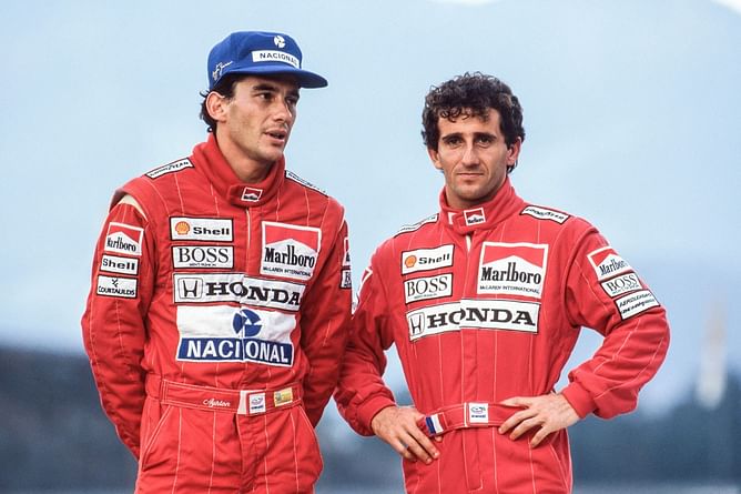 "Ayrton Senna lost his bearings without me," reminisces former F1 rival and teammate Alain Prost