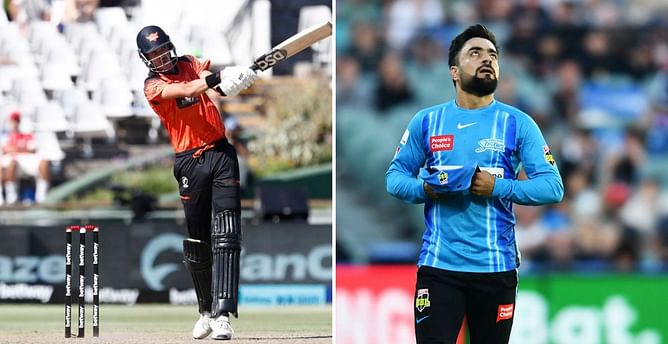 3 instances of a batter smashing Rashid Khan for plenty in T20 cricket