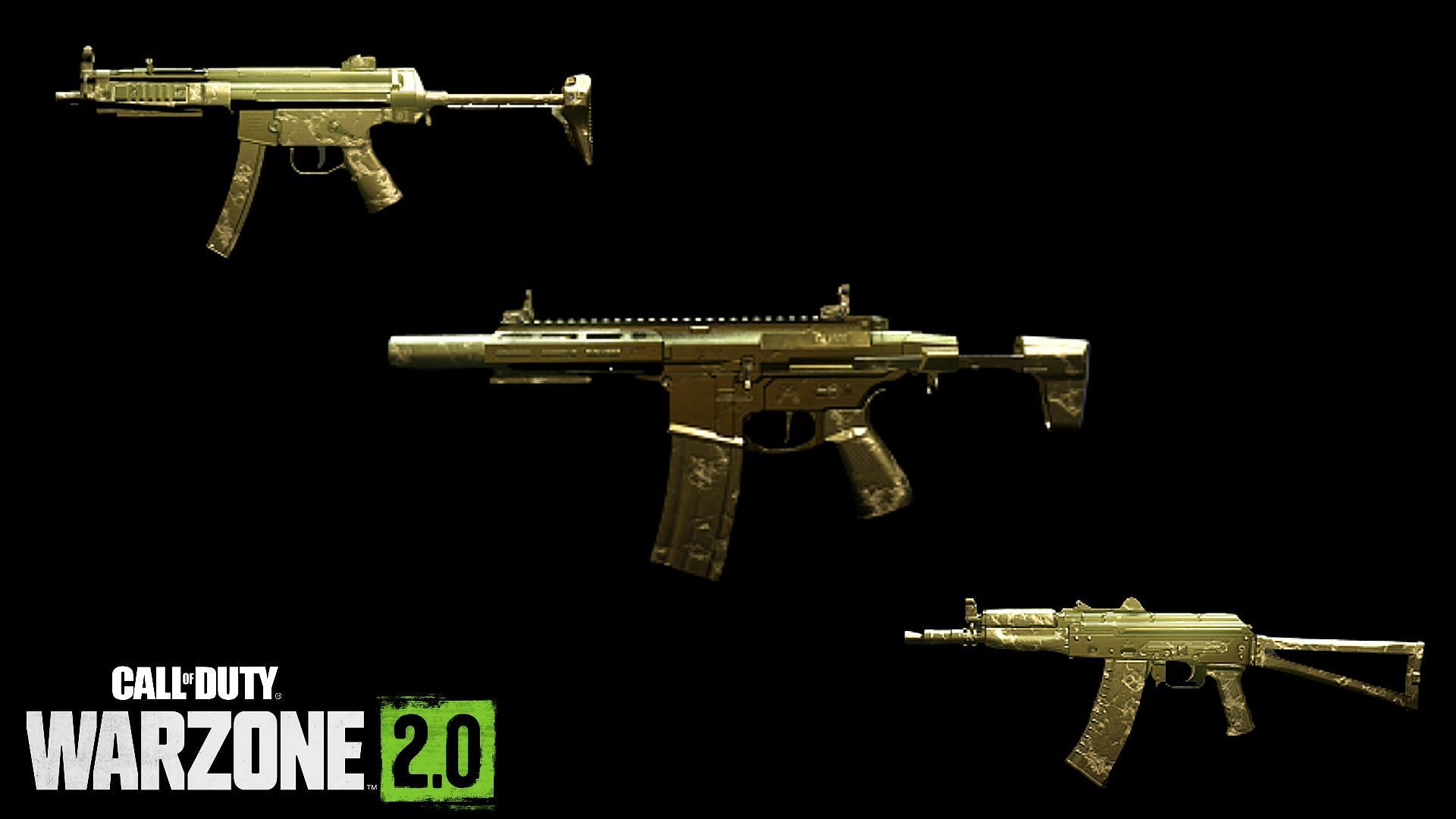 A look at the best close-range TTK weapons in Warzone 2.0 (Image via Activision)