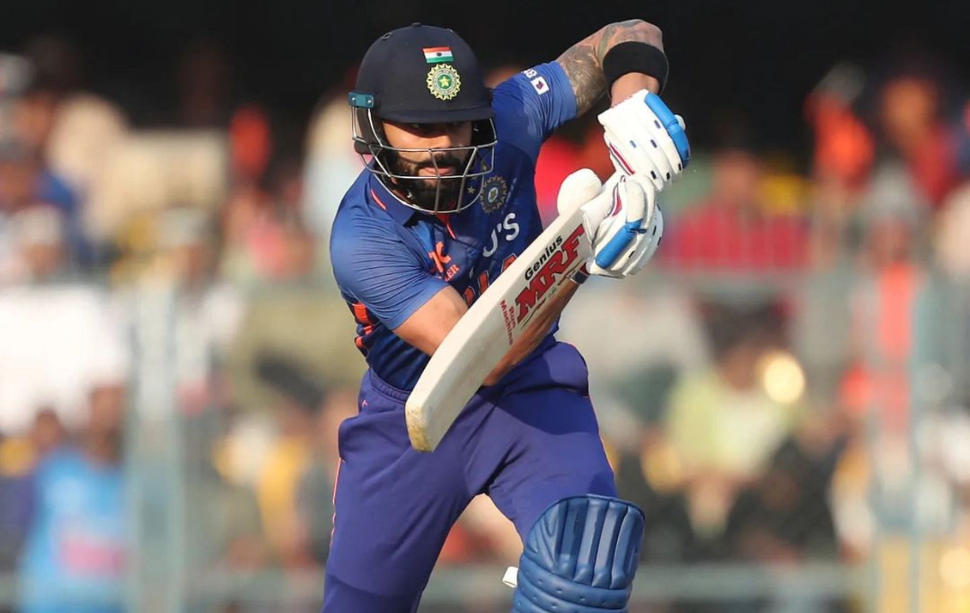 Virat Kohli in action. (Pic: Twitter) 