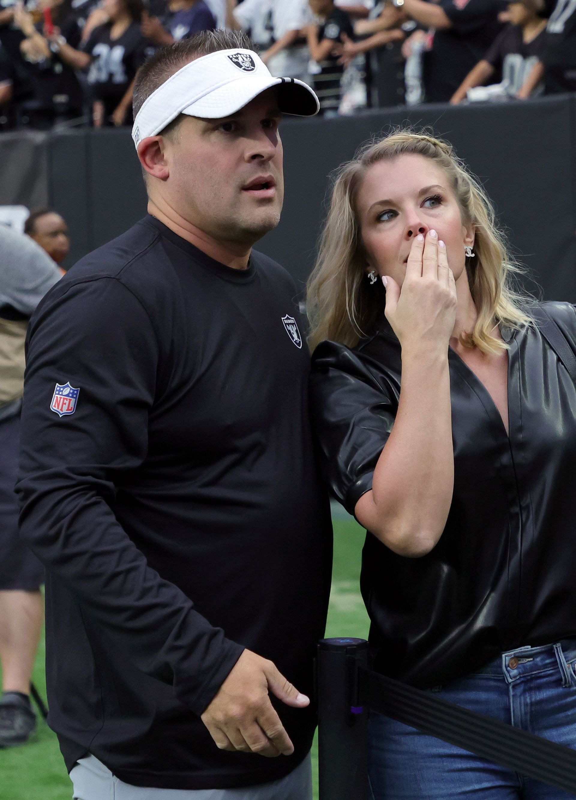 Who is Josh McDaniels wife Laura? Raiders coach reportedly turned