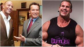 “I hate to compare... Arnold was bigger” - Jay Cutler compares Arnold Schwarzenegger to The Rock