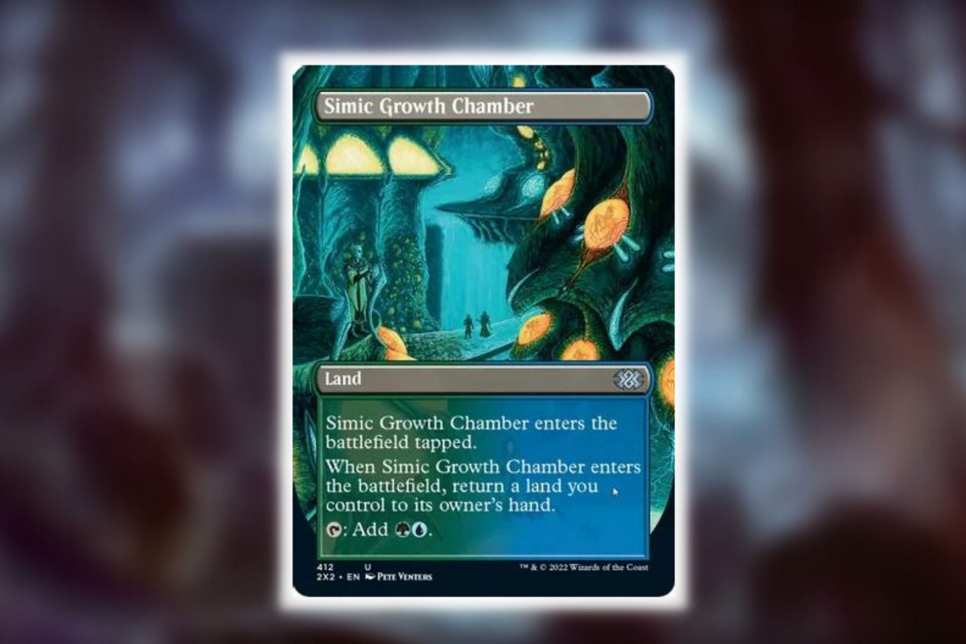 Simic Growth Chamber in Magic: The Gathering (Image via Wizards of the Coast)