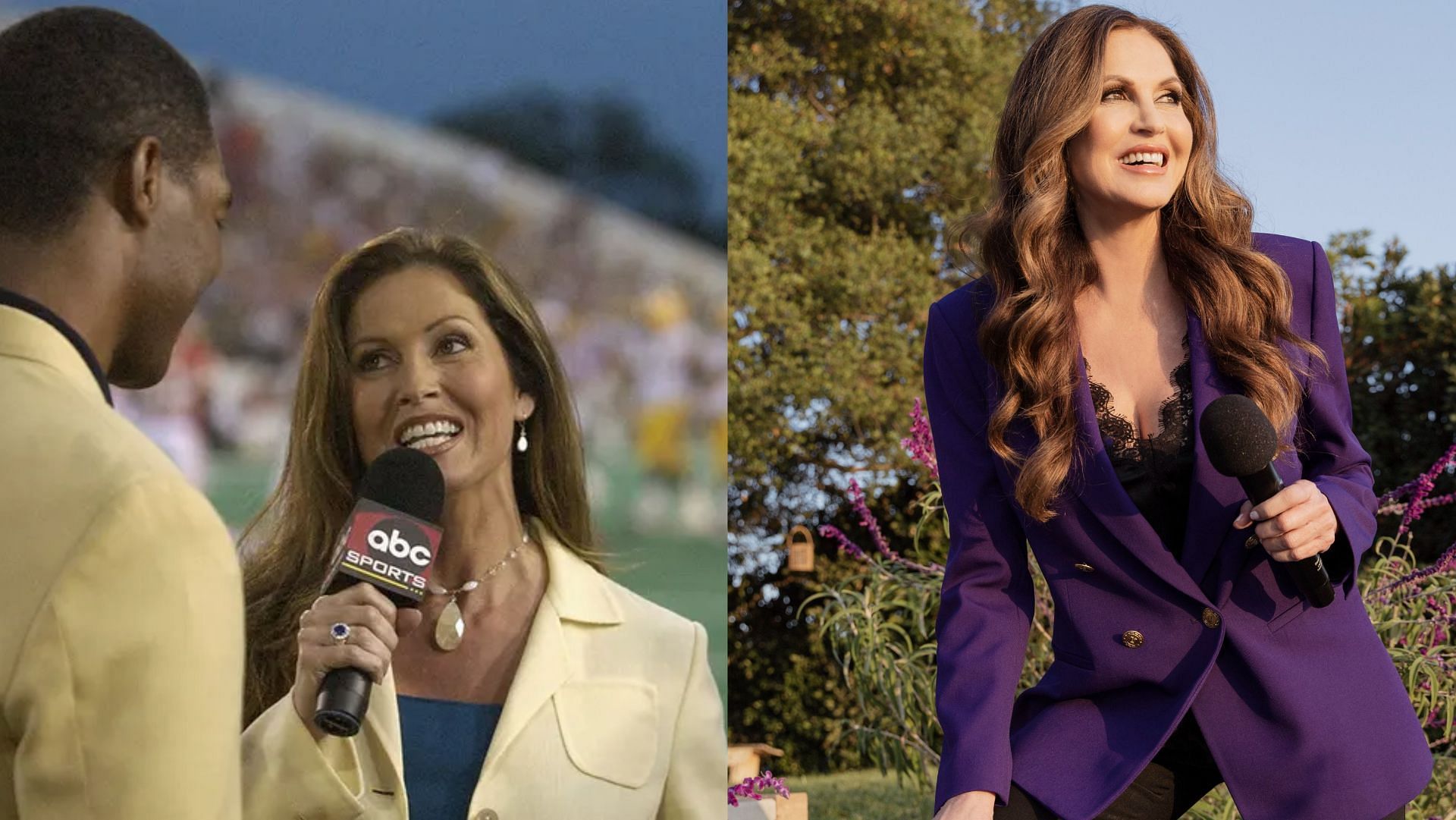 American journalist Lisa Guerrero recounts suffering from a miscarriage on-air Monday Night Football back in 2003. (Image via Getty Images, lisaguerrero.com)