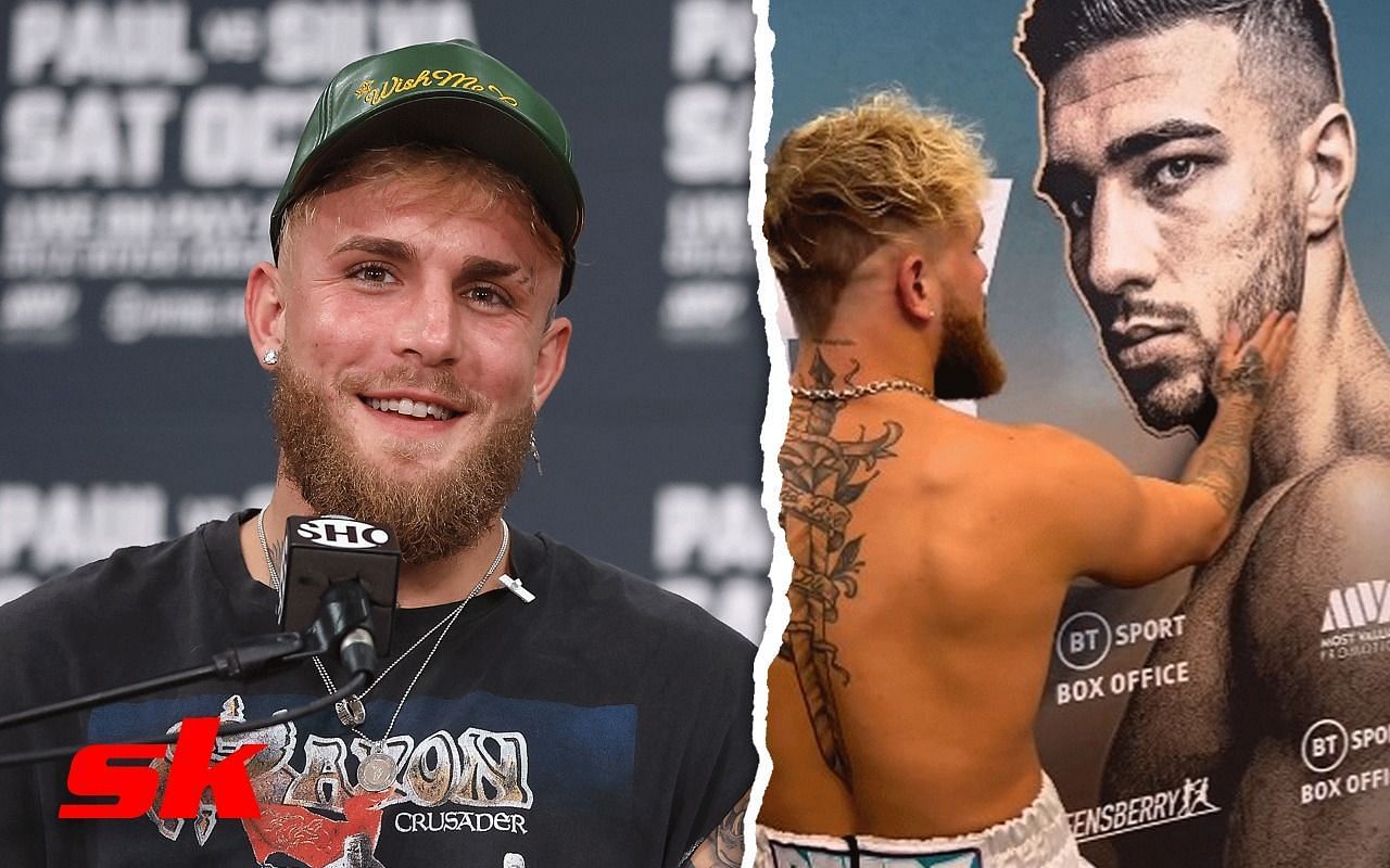 Jake Paul pokes fun at Tommy Fury [Image credits: mostvaluablepromotions on Instagram]