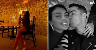Cristiano Ronaldo enjoys relaxing dinner with partner Georgina Rodriguez ahead of showdown against Lionel Messi