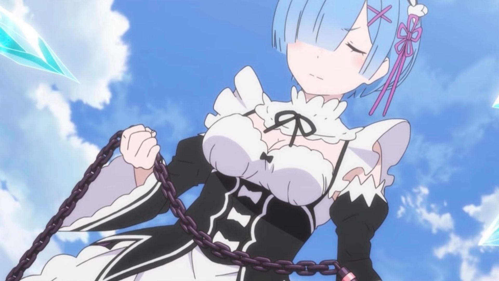 Rem as seen in the anime (Image via White Fox)