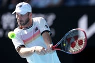 Tommy Paul in action at the 2023 Australian Open