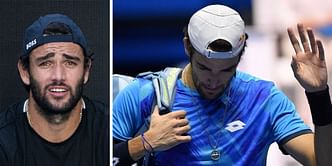Matteo Berrettini opens up about having cameras around during "tough moments" on tour, reveals he had doubts about being filmed during injury lay-off