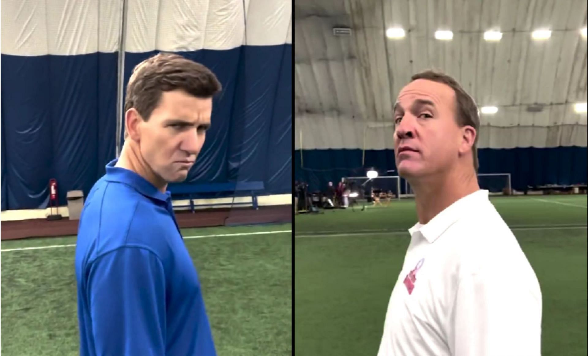 Fans mock Eli and Peyton Manning