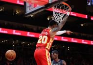 John Collins of the Atlanta Hawks