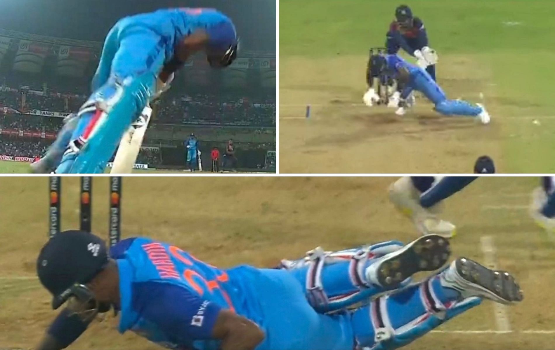 [In Pictures] Maheesh Theekshana's accurate yorker floors Hardik Pandya ...