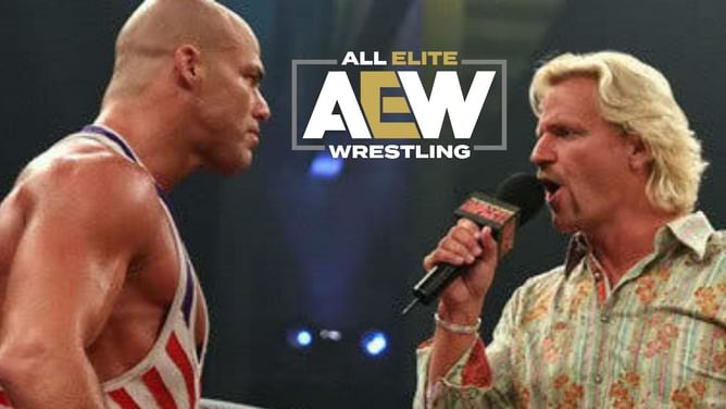Wrestling veteran believes AEW star was oblivious about controversial Jeff Jarrett-Kurt Angle call out (Exclusive)
